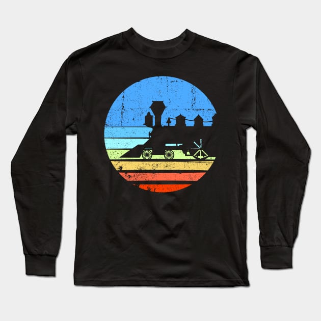 Train Driver Trains Railway Long Sleeve T-Shirt by Johnny_Sk3tch